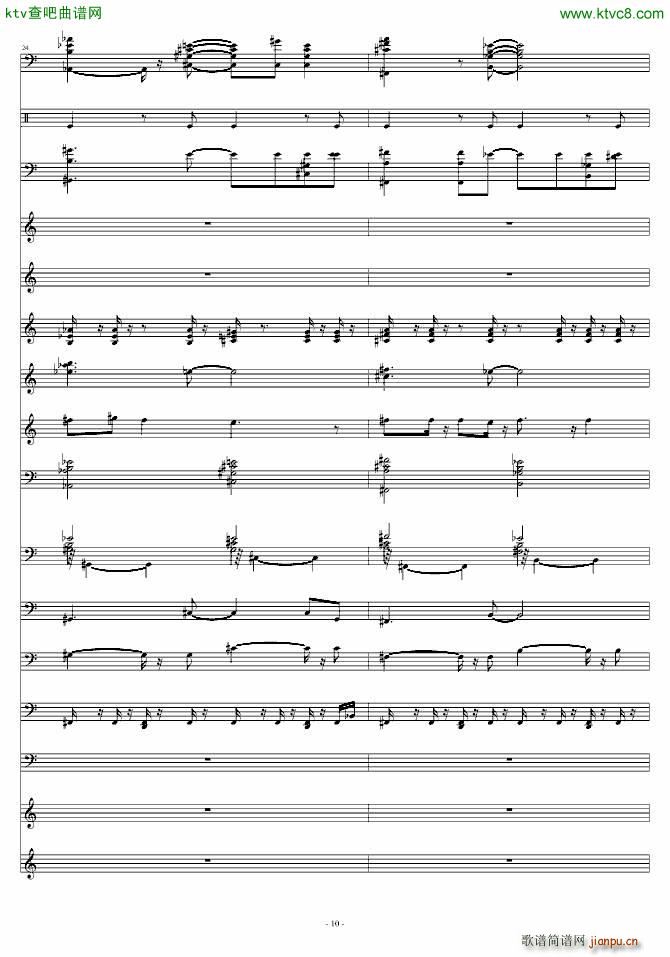 超级新娘主题歌(钢琴谱)10