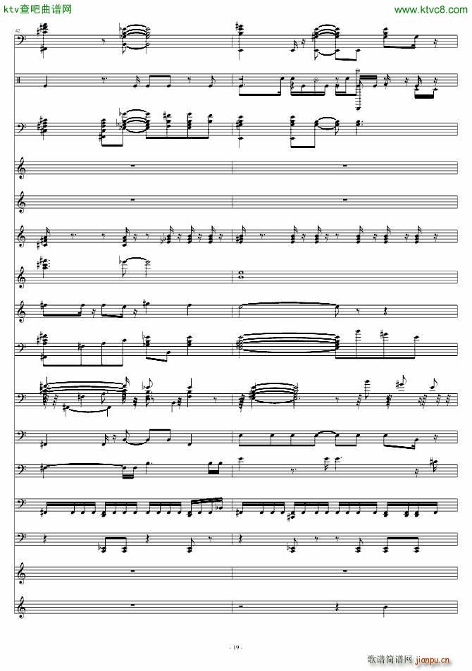 超级新娘主题歌(钢琴谱)19