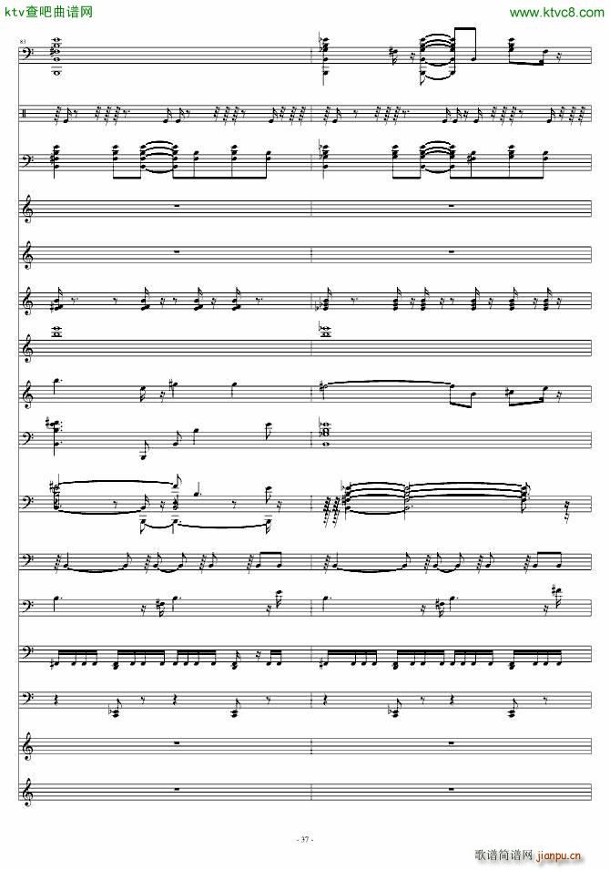 超级新娘主题歌(钢琴谱)37