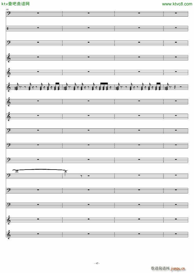 超级新娘主题歌(钢琴谱)45