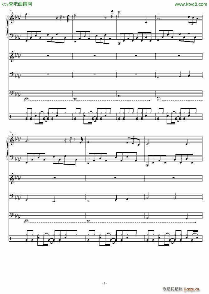 Walk to the Death(钢琴谱)3