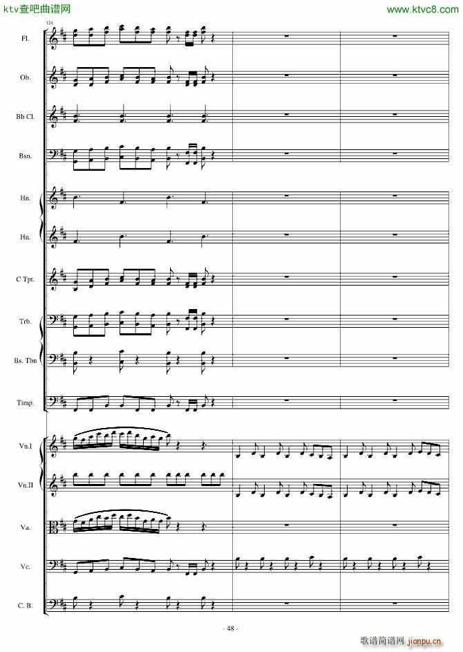 卡农 僵尸进行曲(钢琴谱)31