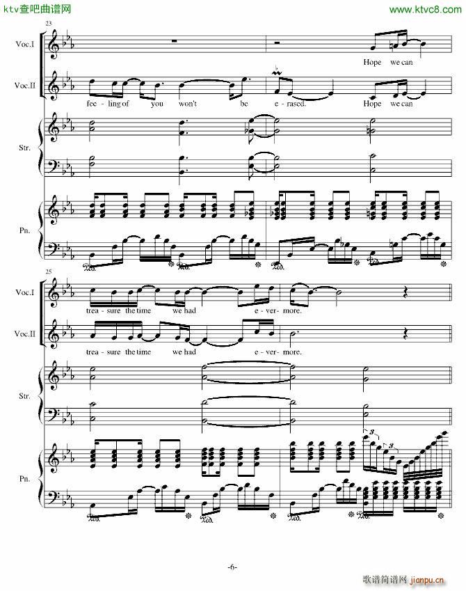 H18 May God Bless Us(钢琴谱)6