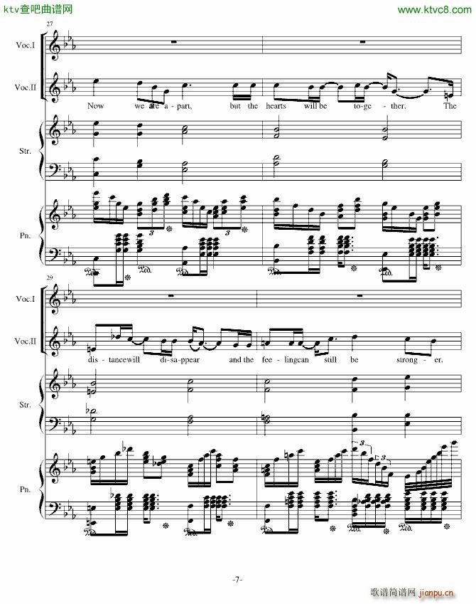 H18 May God Bless Us(钢琴谱)7