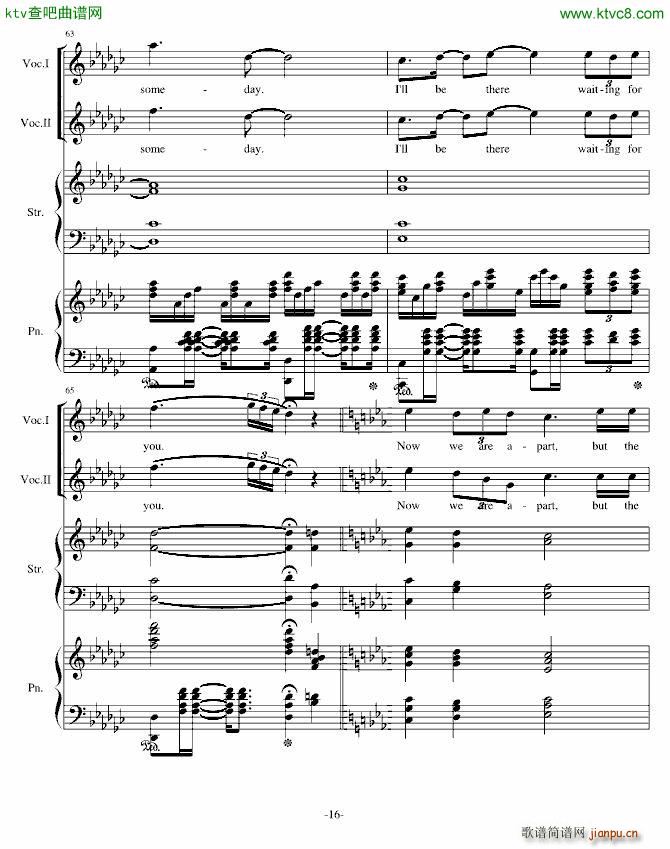 H18 May God Bless Us(钢琴谱)11