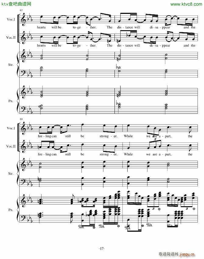 H18 May God Bless Us(钢琴谱)17