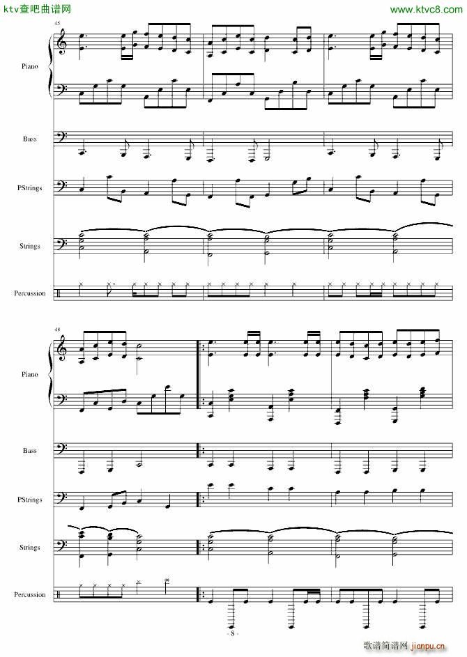 欢乐进行曲(钢琴谱)15