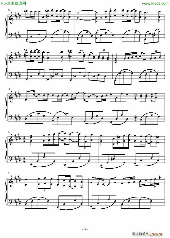 Meet with you(钢琴谱)3