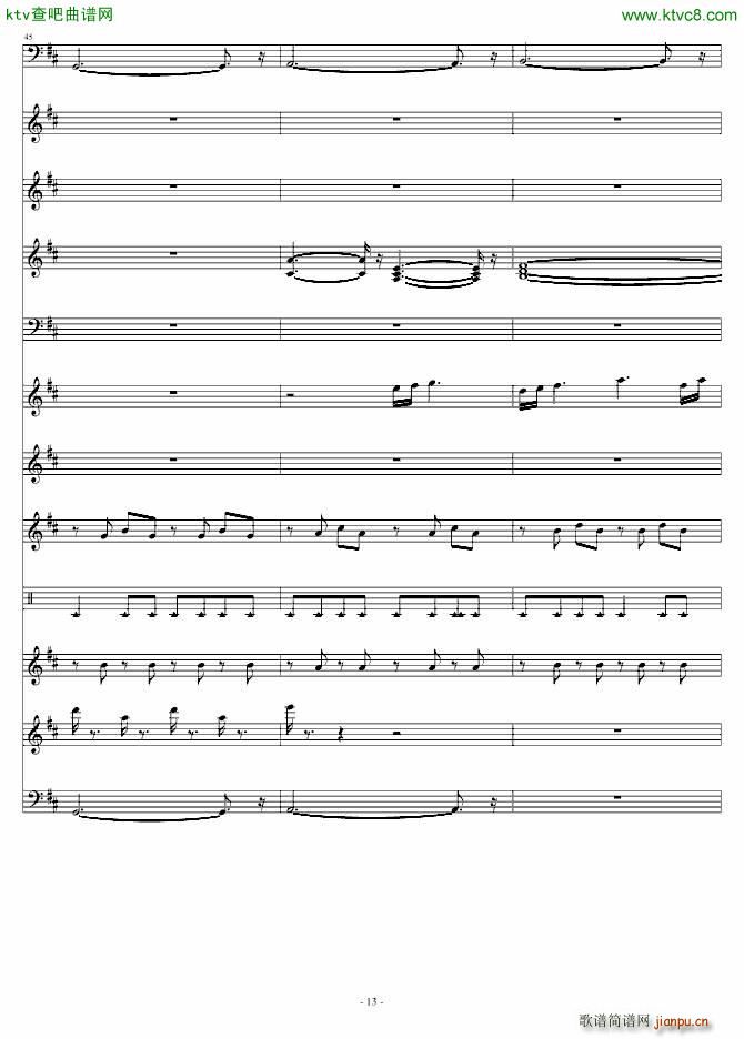 Hobbits 荷比(钢琴谱)25