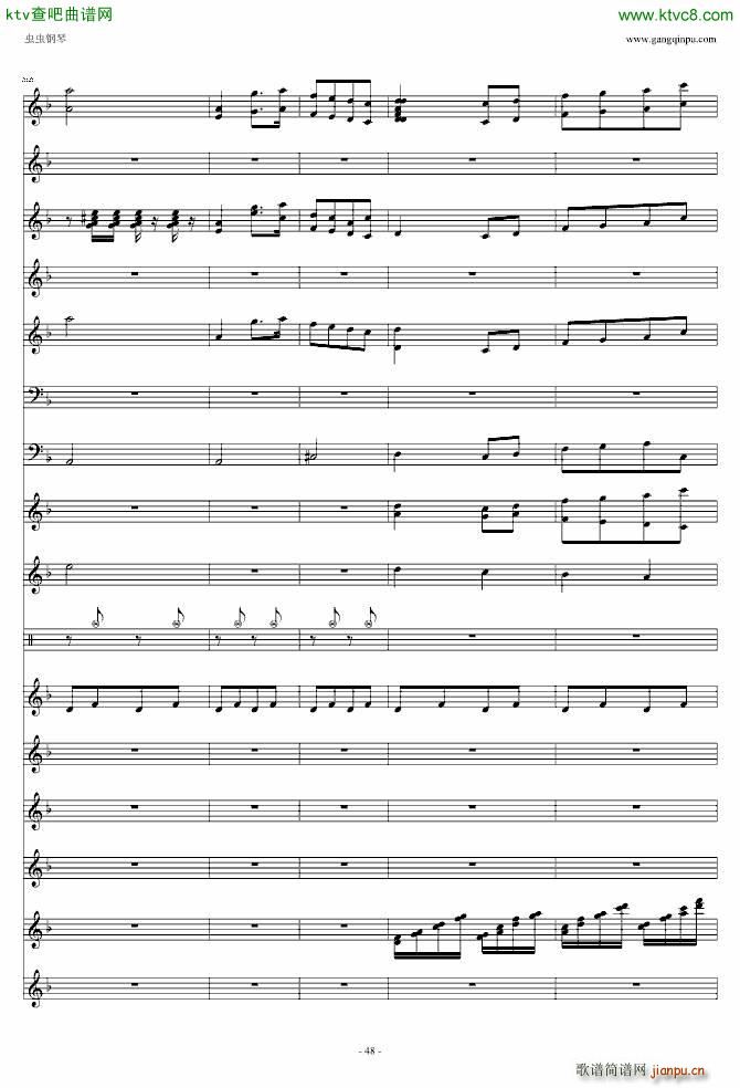 喜庆锣鼓(钢琴谱)48