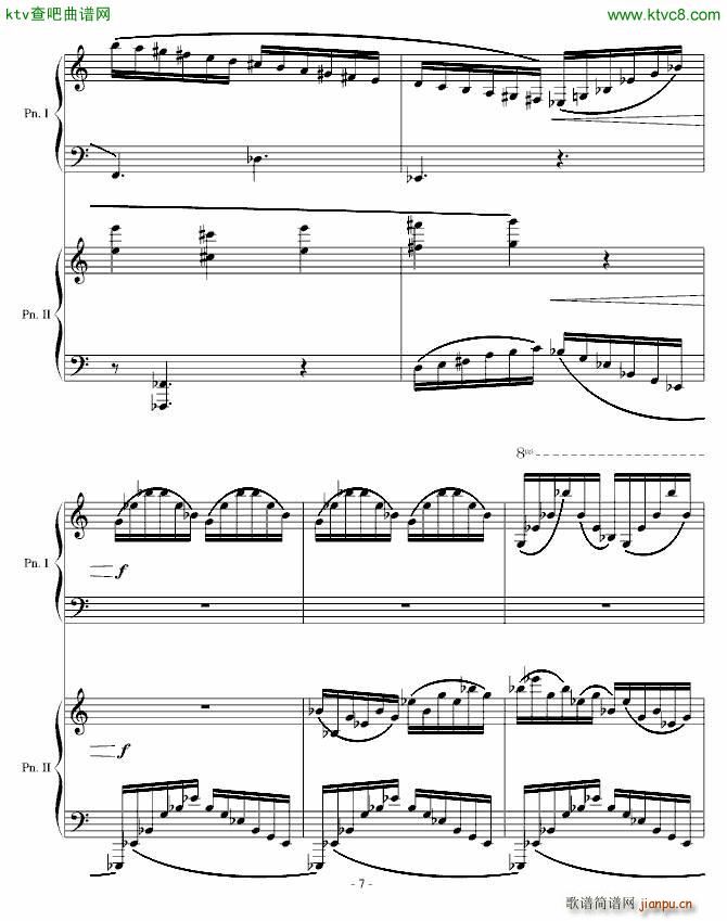 采蘑菇奇遇 变奏(钢琴谱)7