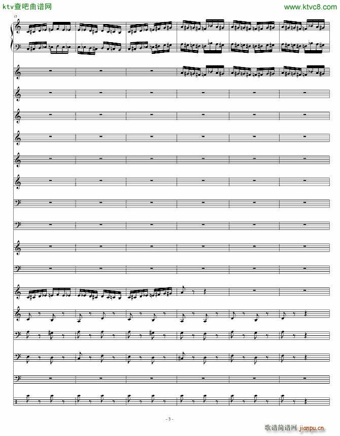 野蜂飞舞 Charm2版(钢琴谱)3