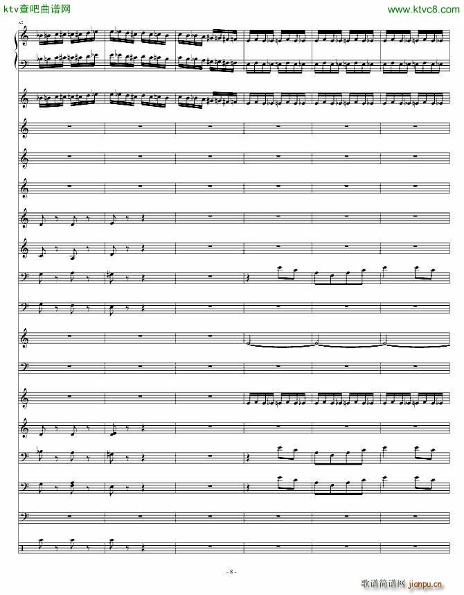 野蜂飞舞 Charm2版(钢琴谱)8