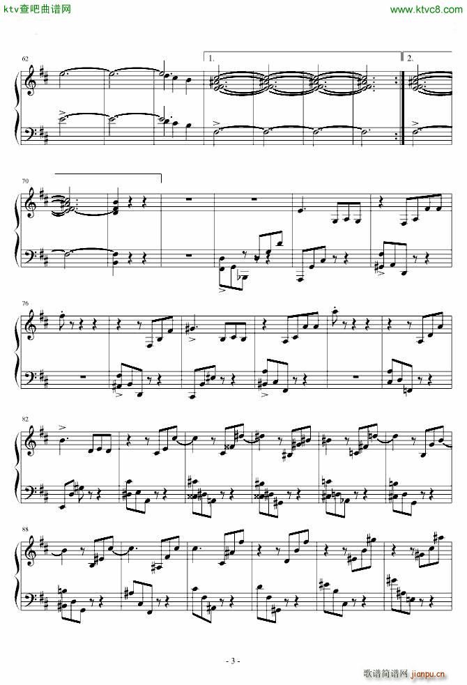 肖邦第一谐谑曲(钢琴谱)3