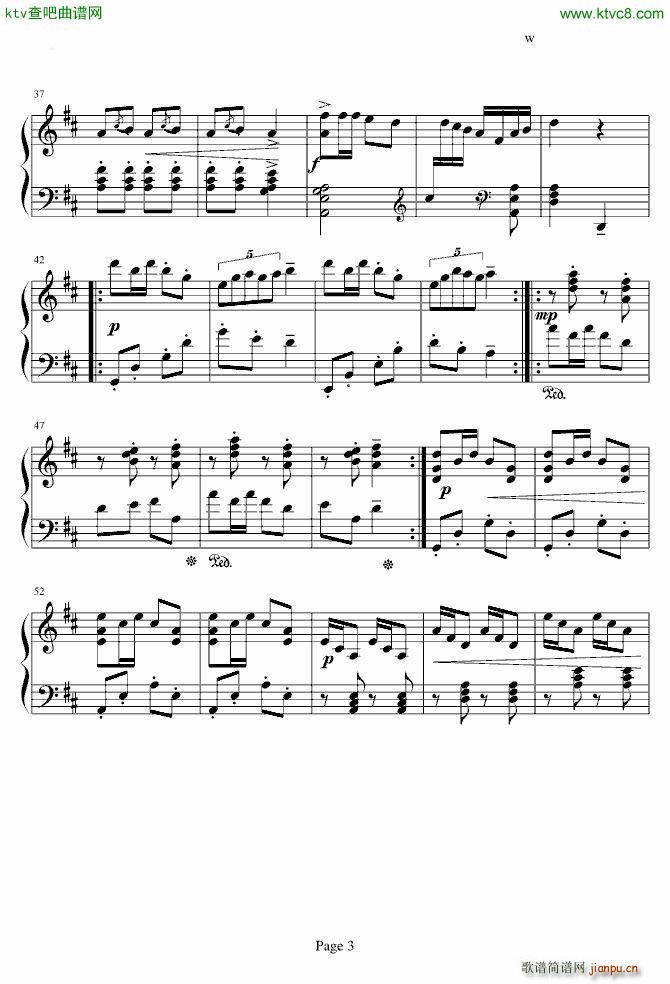 你好像是(钢琴谱)3