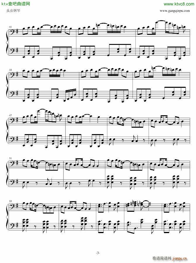 初音ミク Black Board(钢琴谱)3