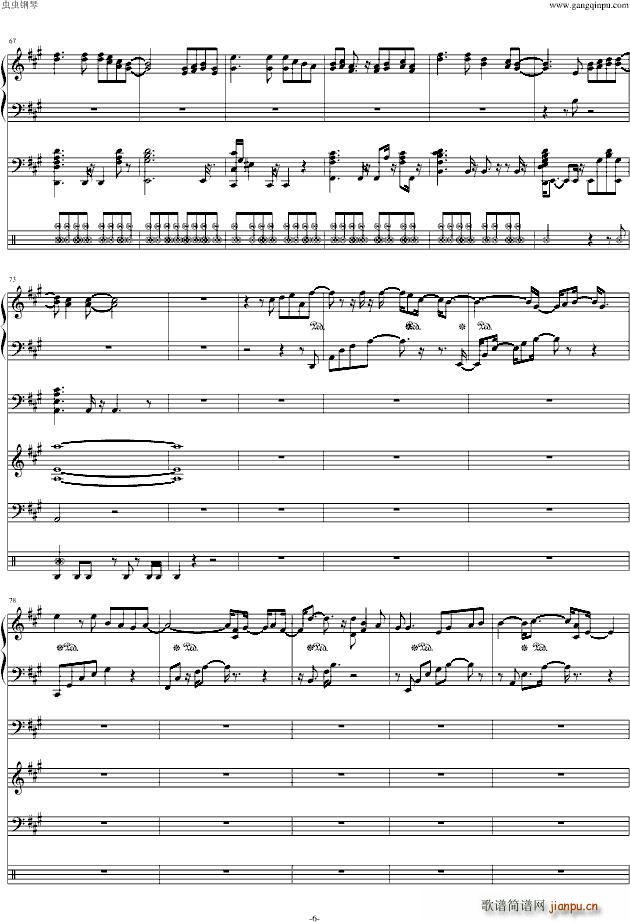 To Cherish the Precious Moment(钢琴谱)6