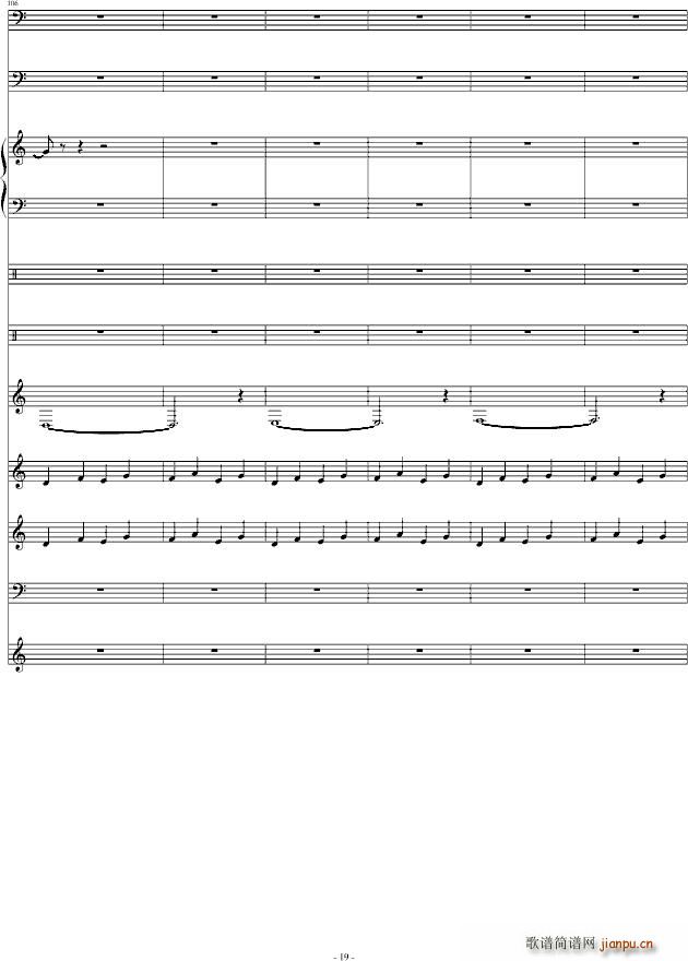 西工区(钢琴谱)18