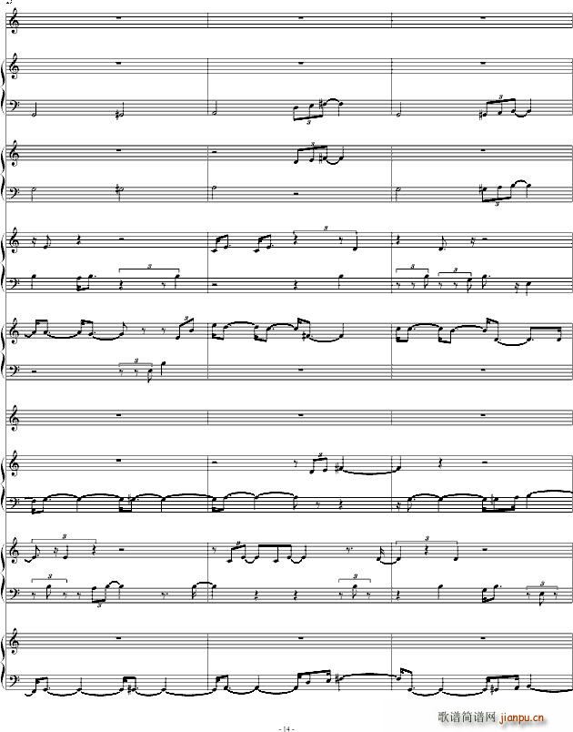 Dragon Ball Fight(钢琴谱)14