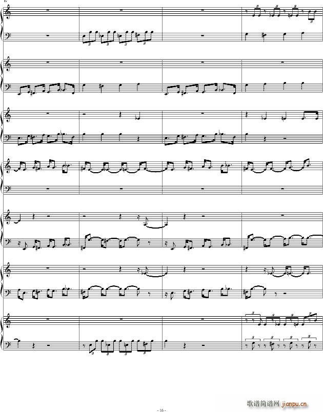 Dragon Ball Fight(钢琴谱)16