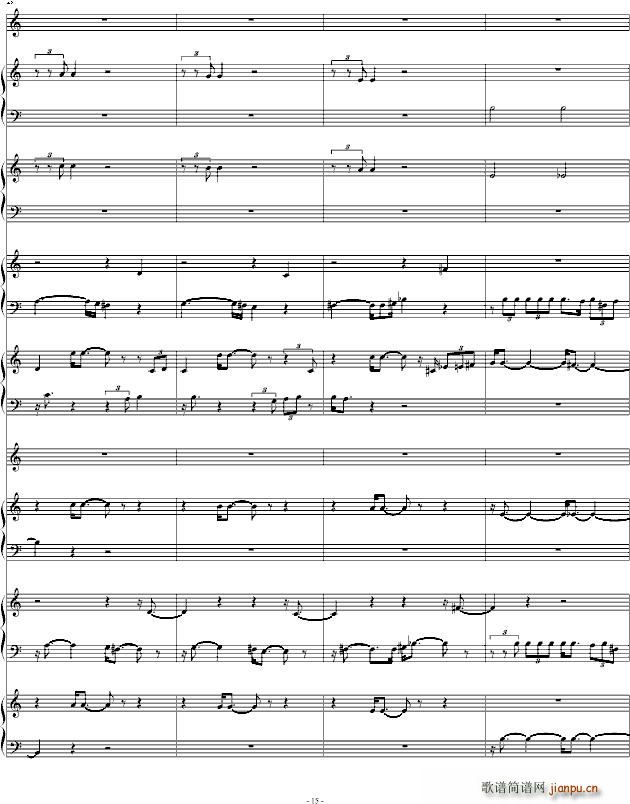 Dragon Ball Fight(钢琴谱)15