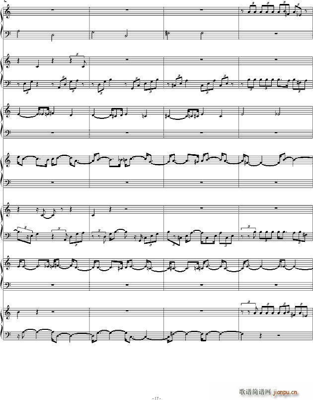 Dragon Ball Fight(钢琴谱)17