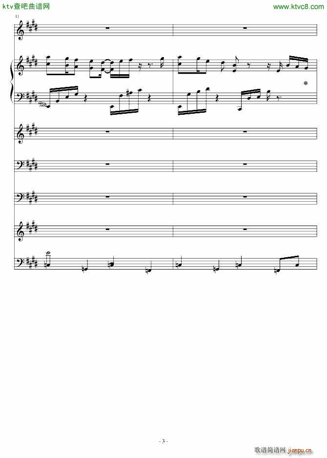 射手座 Sagittarius(钢琴谱)3