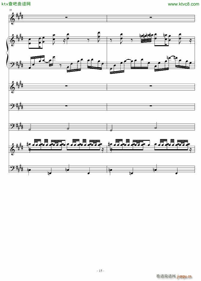 射手座 Sagittarius(钢琴谱)15