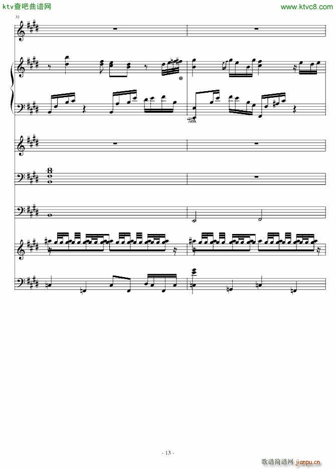 射手座 Sagittarius(钢琴谱)13