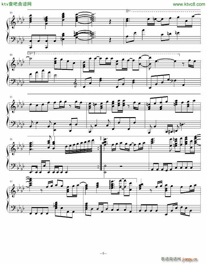 仁医2主题曲 美好的一天(钢琴谱)6