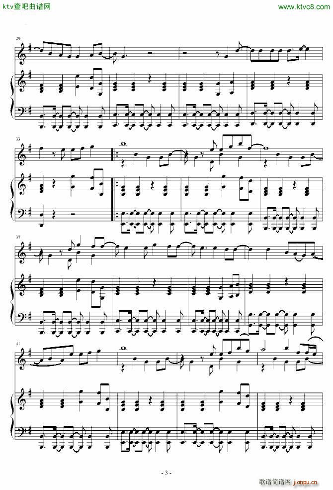 韩国 Fiction(钢琴谱)3