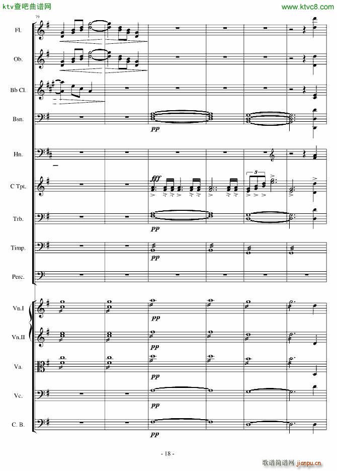 愤怒的小鸟交响曲第一乐章Op 5 no 1(钢琴谱)18