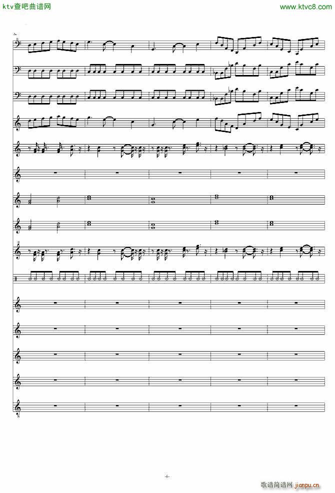 The Yisu Land(钢琴谱)6