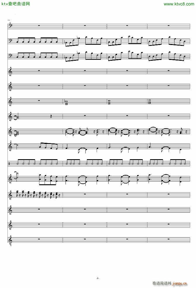 The Yisu Land(钢琴谱)8