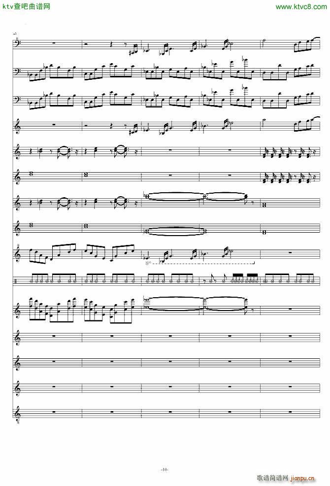 The Yisu Land(钢琴谱)10