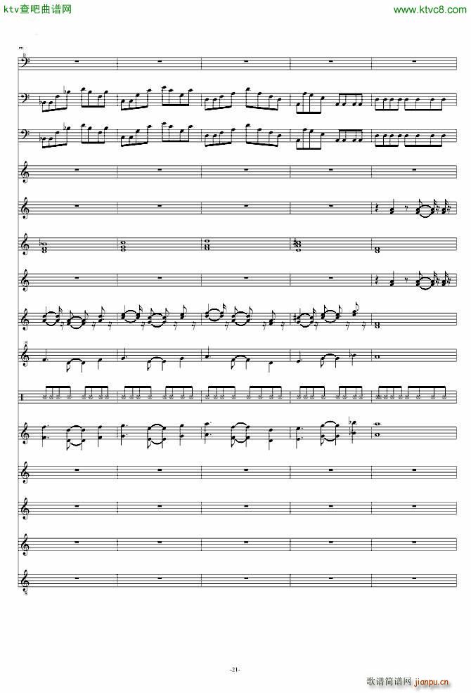 The Yisu Land(钢琴谱)21