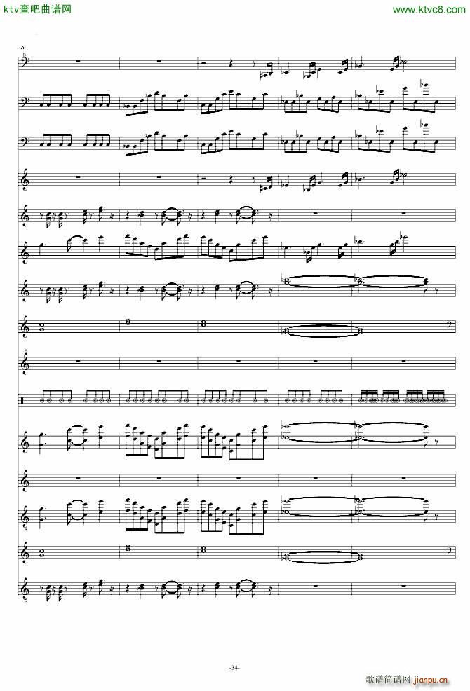 The Yisu Land(钢琴谱)34