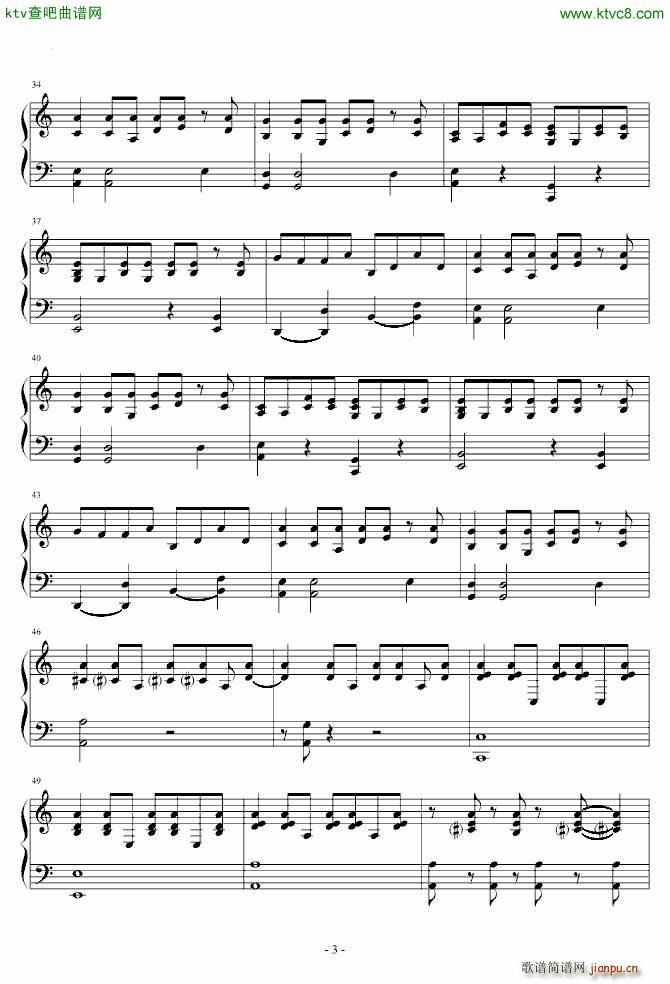 Last Flowers(钢琴谱)3