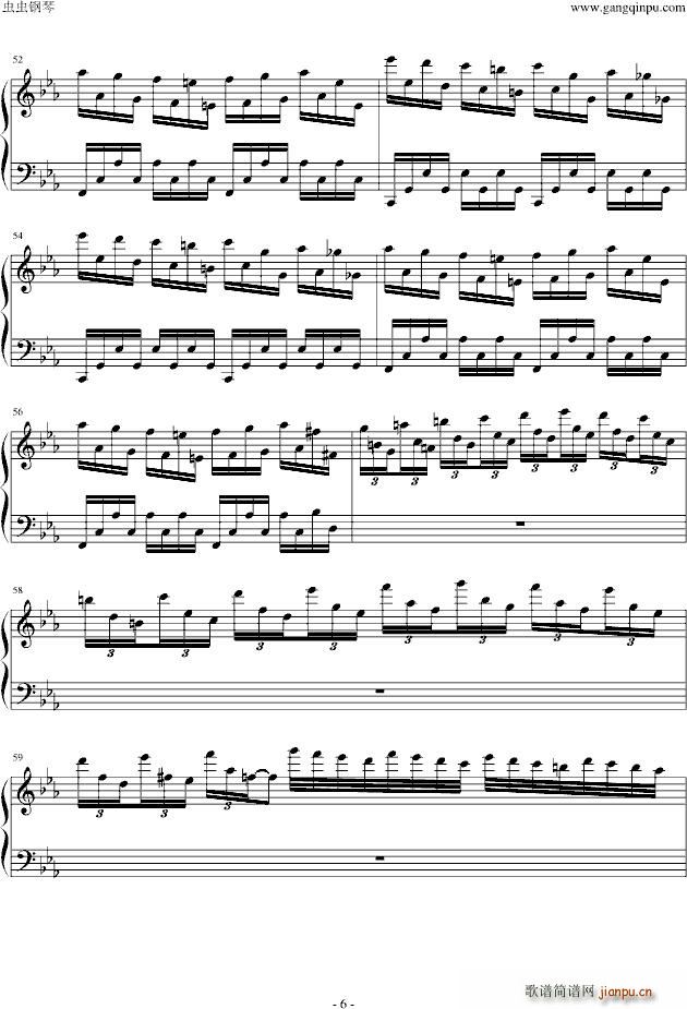 When Amazonic Meets Hanas Eyes(钢琴谱)6