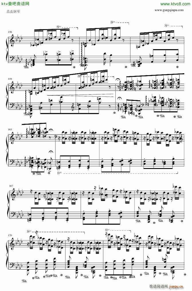 f小调超凡练习曲第10首(钢琴谱)11