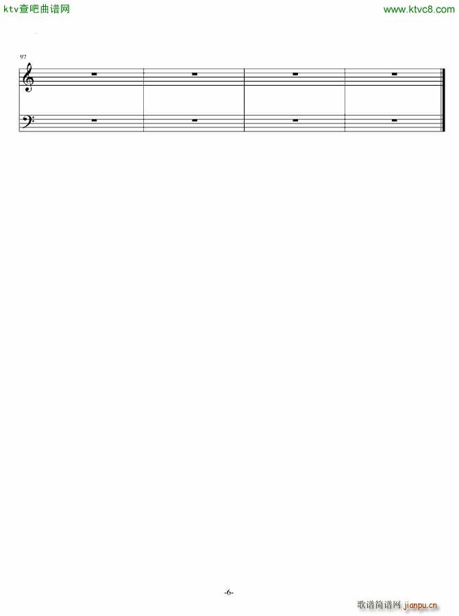 随便写写之四(钢琴谱)6