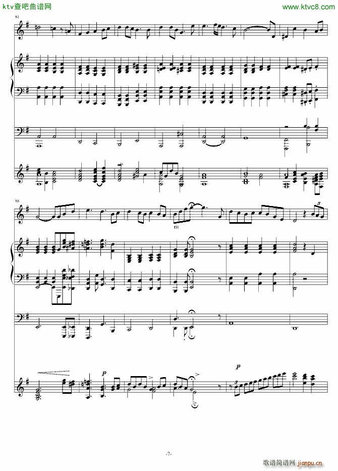 流行1(钢琴谱)7