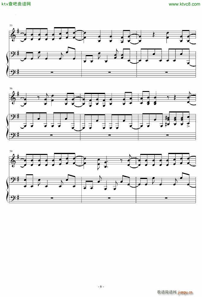 灼眼的夏娜第二季主题曲 joint(钢琴谱)6