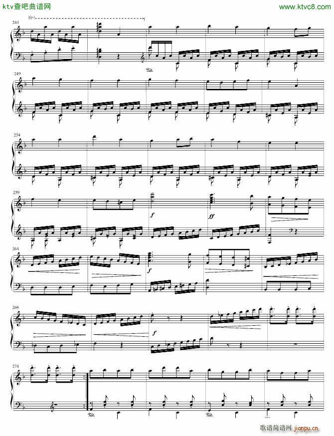 第一钢琴奏鸣曲(钢琴谱)10