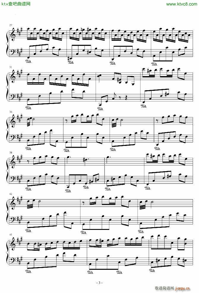 La Forte Enchantee 修改版(钢琴谱)3