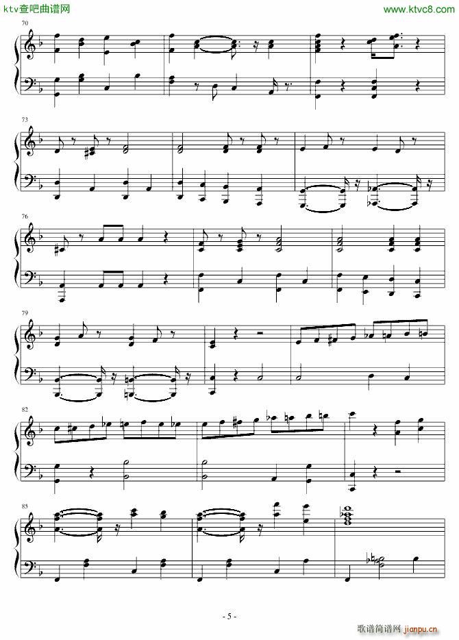 Pro Patria March(钢琴谱)5