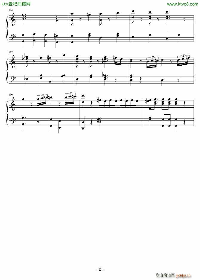 Pro Patria March(钢琴谱)8