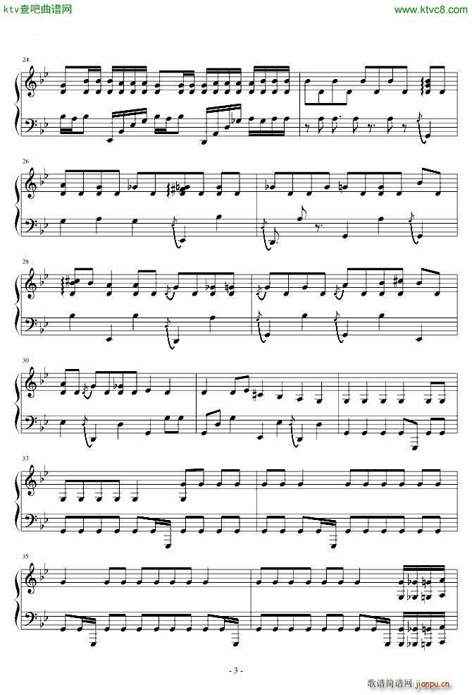 Requiem for a Dream(钢琴谱)3