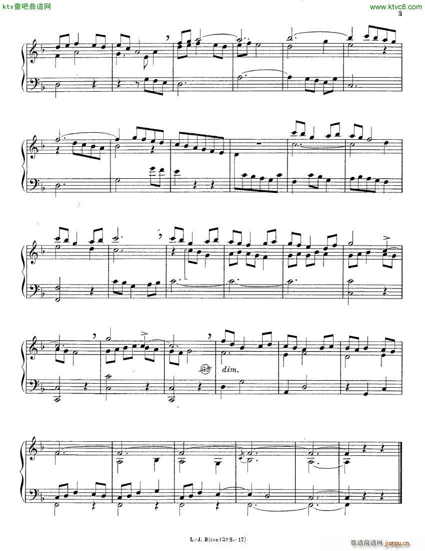 Alain Albert 15 Pieces organ(钢琴谱)3