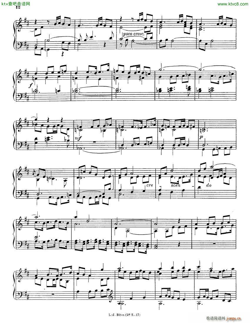 Alain Albert 15 Pieces organ(钢琴谱)12